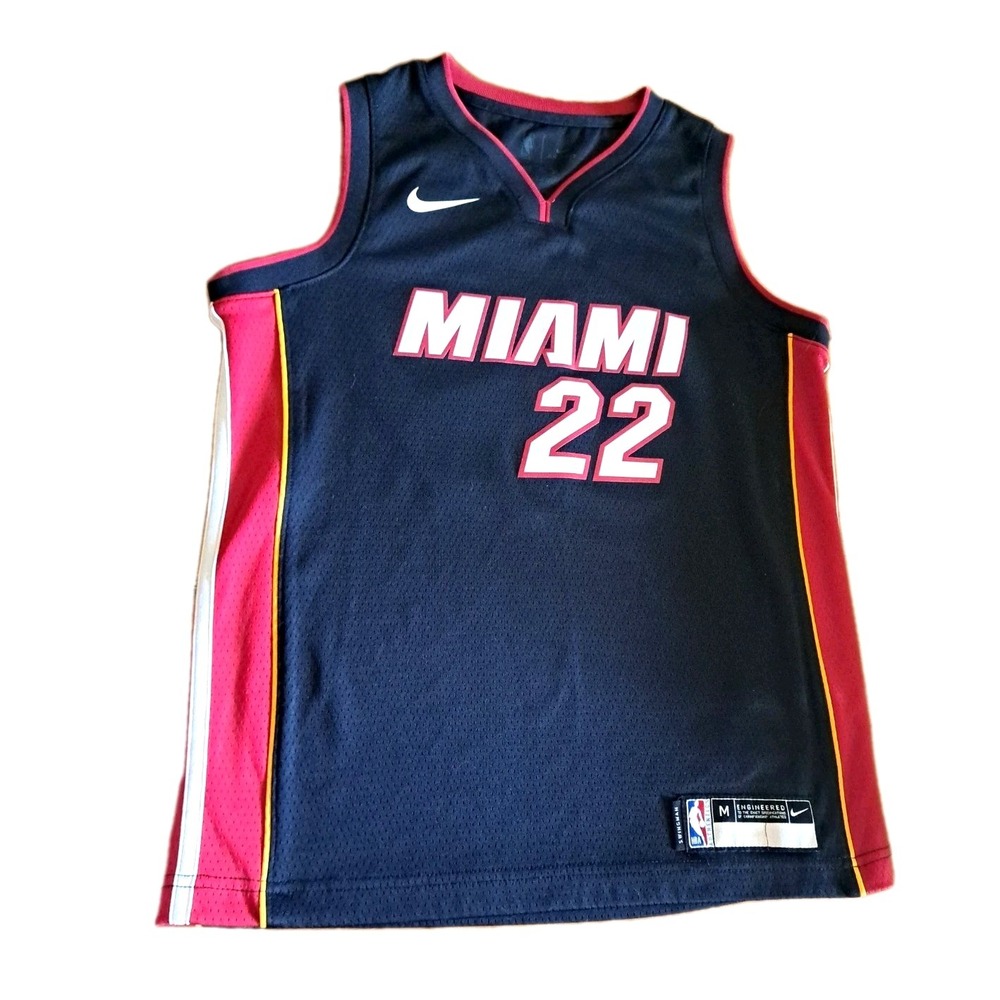 Nike NBA Miami Heat Jimmy Butler #22 Jersey YOUTH M 10-12 Basketball Icon